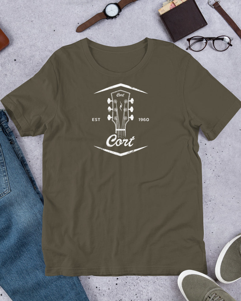 Cort Guitars Since 1960 T-Shirt - Army Green - Photo 10