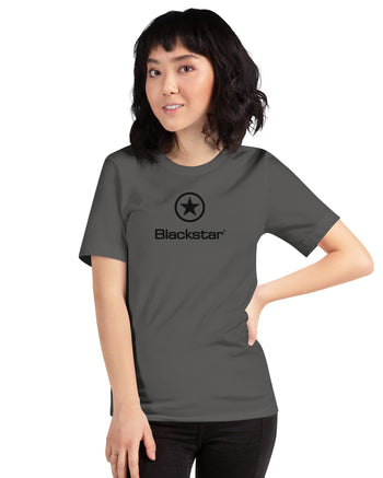 The Black Star T-Shirt  - Asphalt