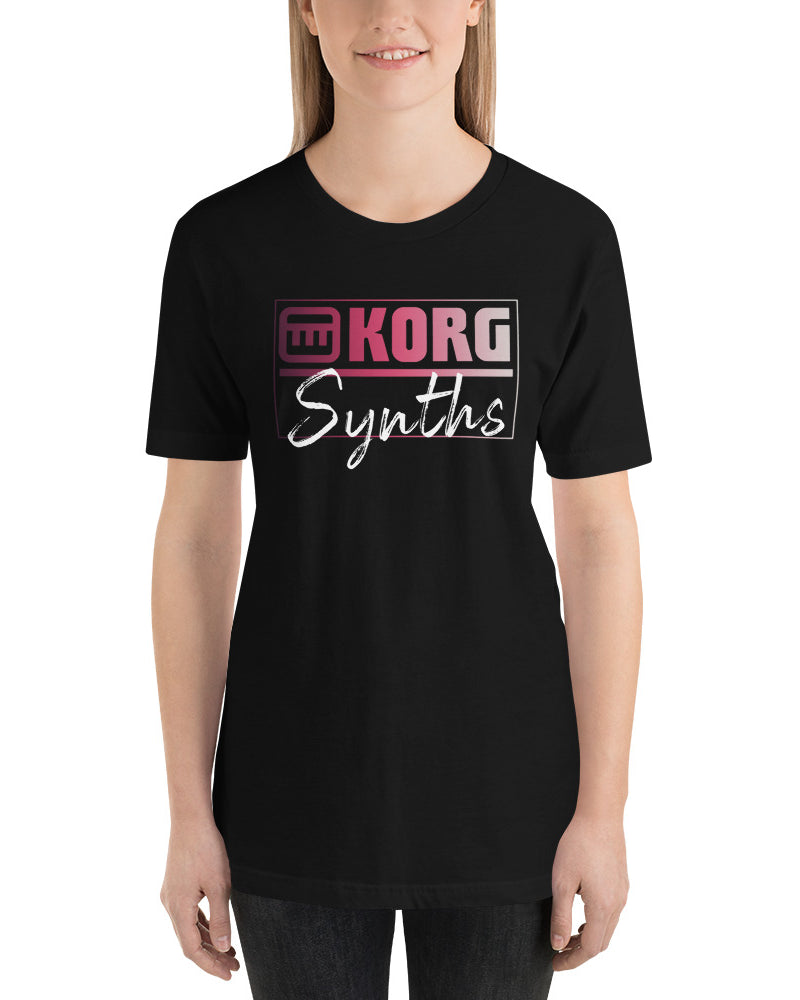 KORG Synths T-Shirt - Black - Photo 3