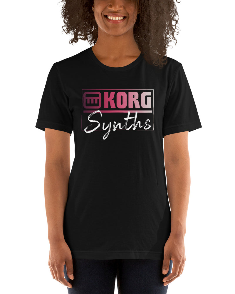 KORG Synths T-Shirt - Black - Photo 4