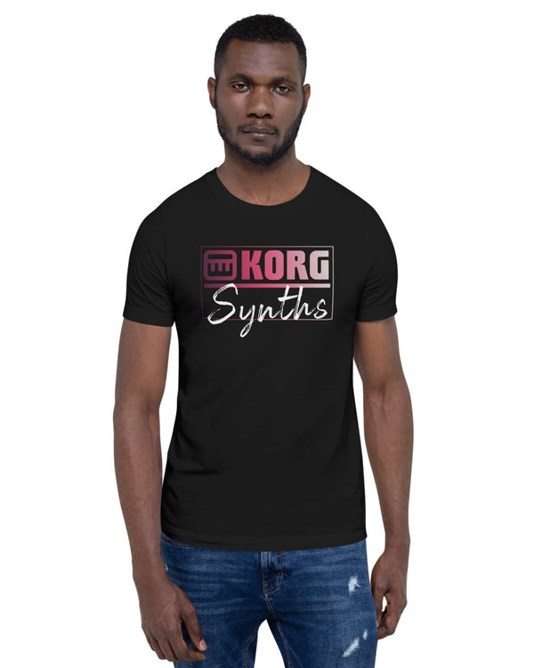 KORG Synths T-Shirt - Black - Photo 6