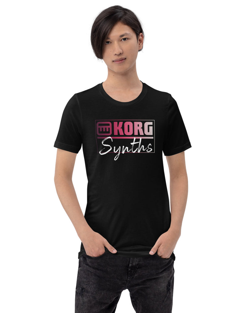 KORG Synths T-Shirt - Black - Photo 8