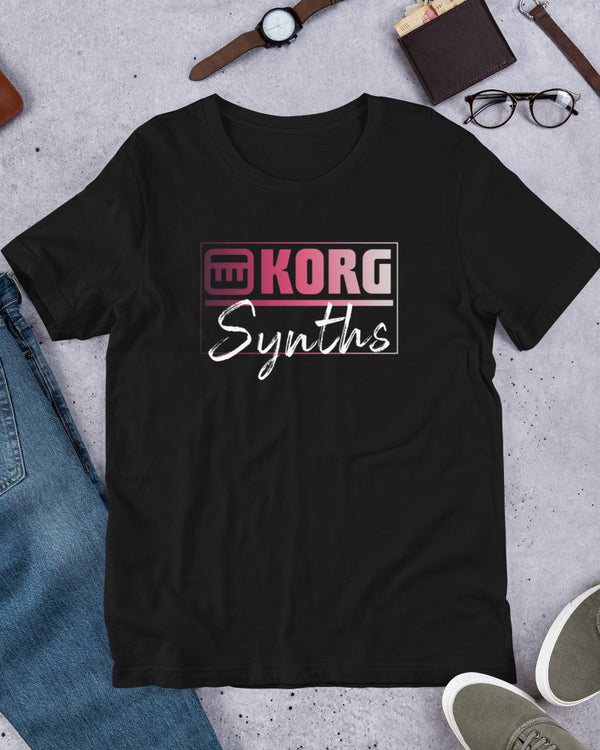KORG Synths T-Shirt - Black - Photo 10