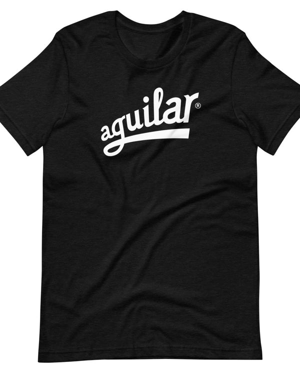 Aguilar Logo Short Sleeve Unisex T-Shirt - Heather Black - Photo 12