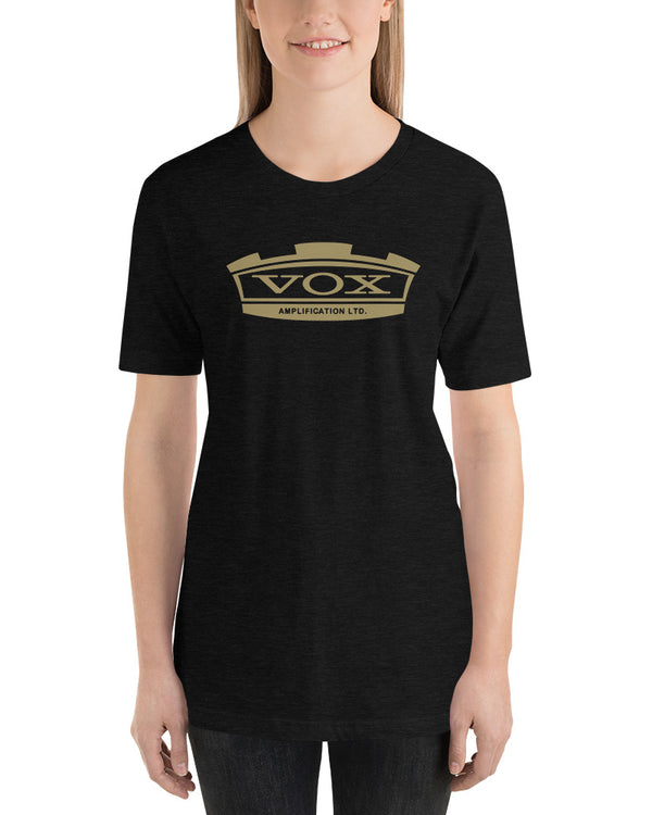VOX Crown Short Sleeve T-Shirt - Heather Black - Photo 3