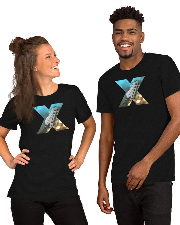 Cort X500 HS T-Shirt - Black Heather - Photo 5