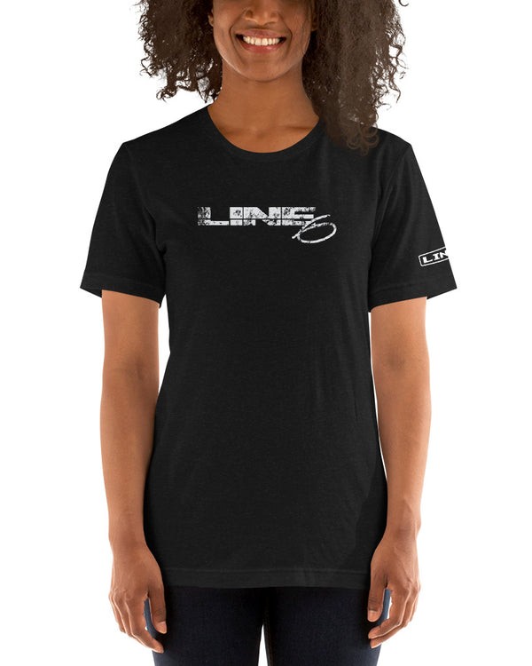 Line 6 Vintage Logo T-Shirt - Distressed Blk/White - Photo 9