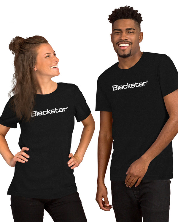 Blackstar Plain Black Tee - Black Heather - Photo 10