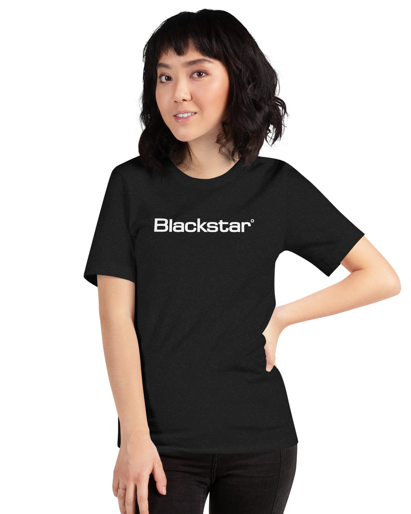 Blackstar Plain Black Tee - Black Heather - Photo 9