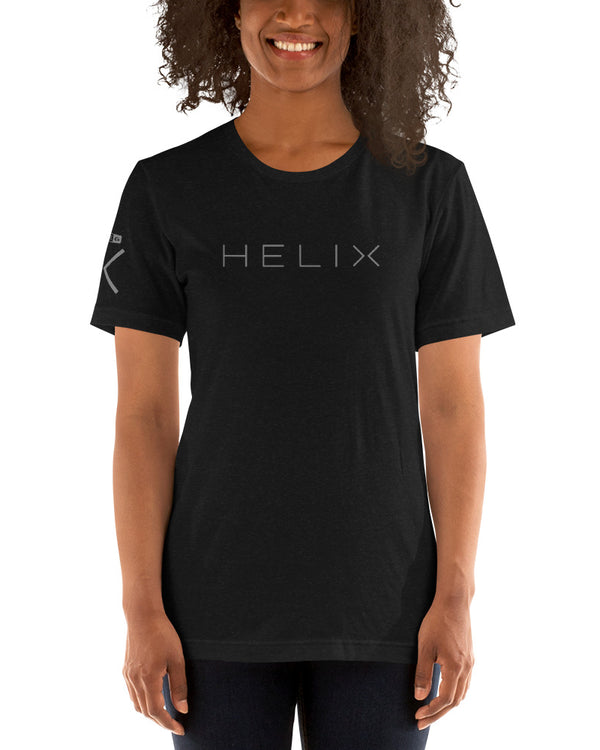 Line 6 Helix Short Sleeve T-Shirt - Black Heather - Photo 5