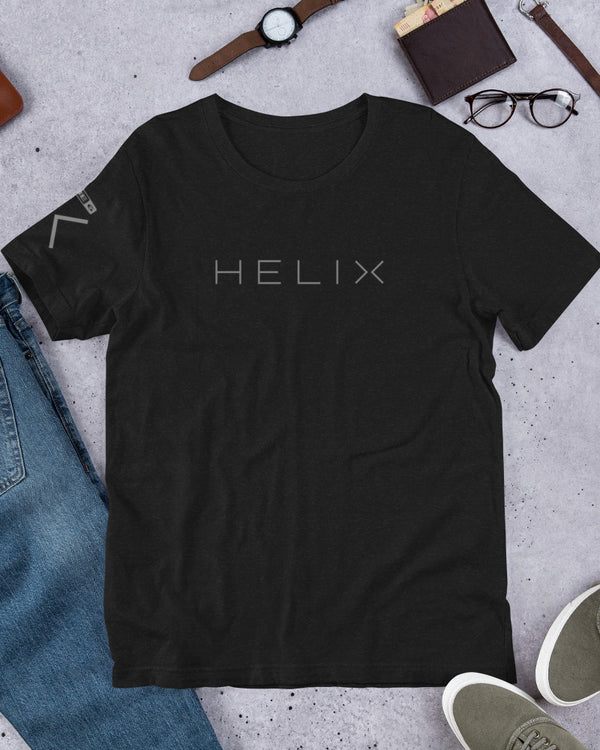Line 6 Helix Short Sleeve T-Shirt - Black Heather - Photo 7