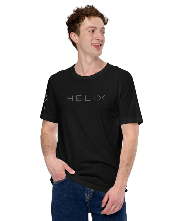 Line 6 Helix Short Sleeve T-Shirt - Black Heather - Photo 4