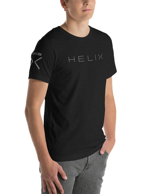 Line 6 Helix Short Sleeve T-Shirt - Black Heather - Photo 9