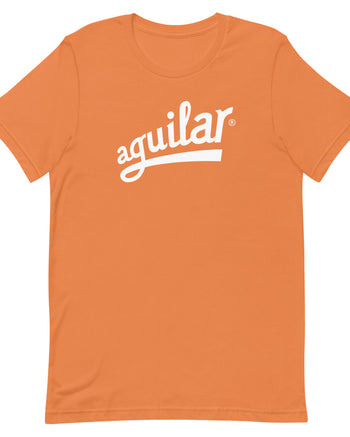 Aguilar Logo Short Sleeve Unisex T-Shirt  - Burnt Orange