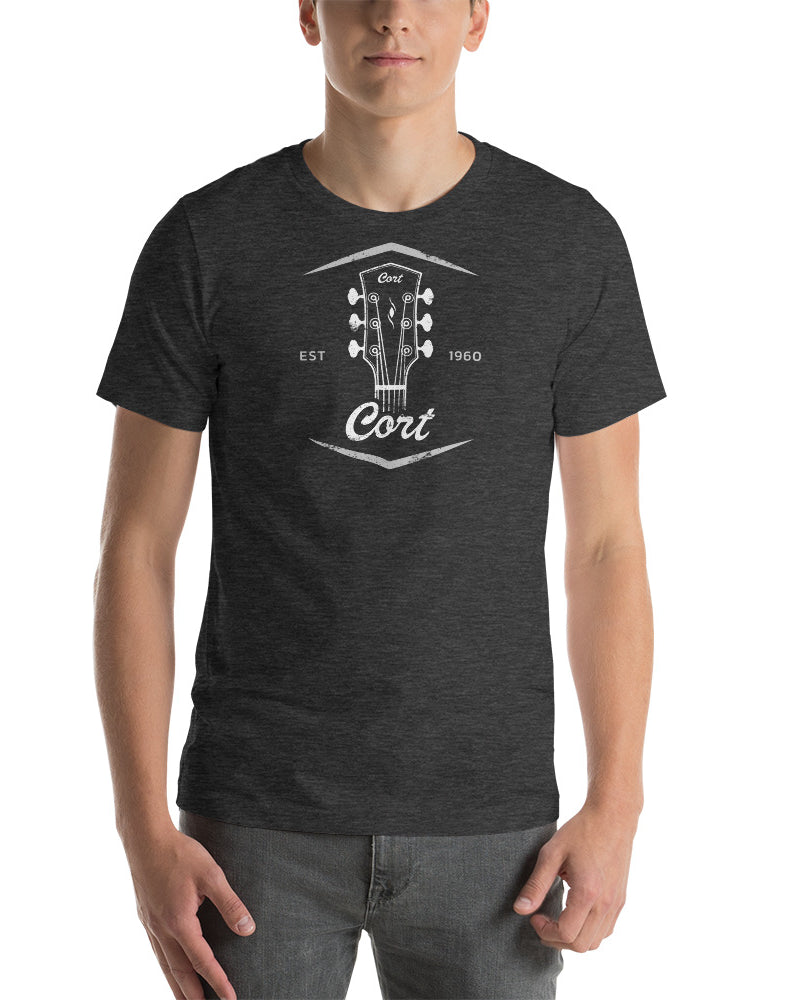 Cort Guitars Since 1960 T-Shirt - Heather Gray - Photo 1