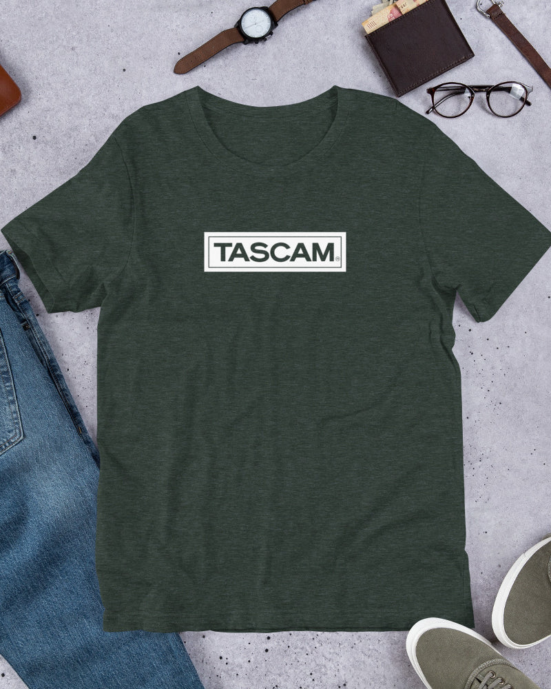 TASCAM Simplicity Short Sleeve T-Shirt - Heather Forest - Photo 7