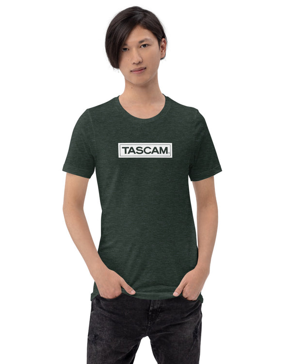 TASCAM Simplicity Short Sleeve T-Shirt - Heather Forest - Photo 1