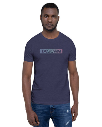 TASCAM Analog Short Sleeve T-Shirt  - Heather Navy