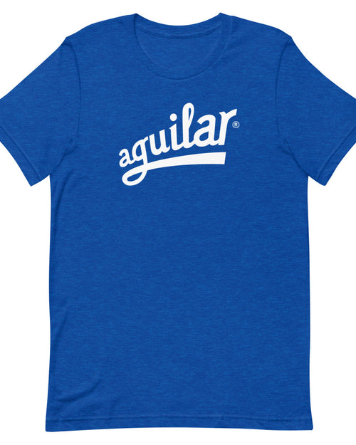 Aguilar Logo Short Sleeve Unisex T-Shirt  - Heather Royal Blue