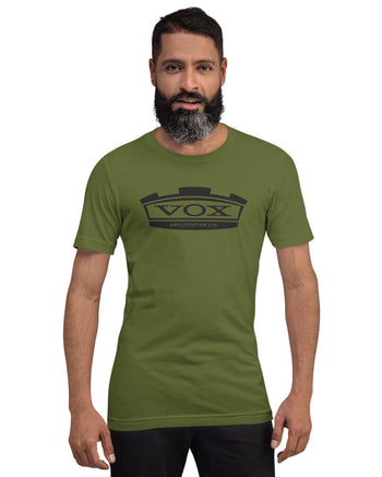 VOX Crown Short Sleeve T-Shirt  - Olive Green