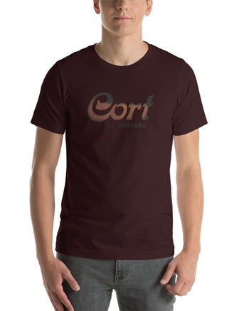 Cort Blackwood Sunburst Short Sleeve T-Shirt  - Oxblood Black