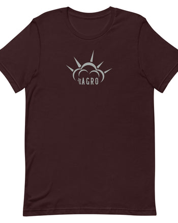 Aguilar Agro Short Sleeve T-Shirt  - Oxblood Black