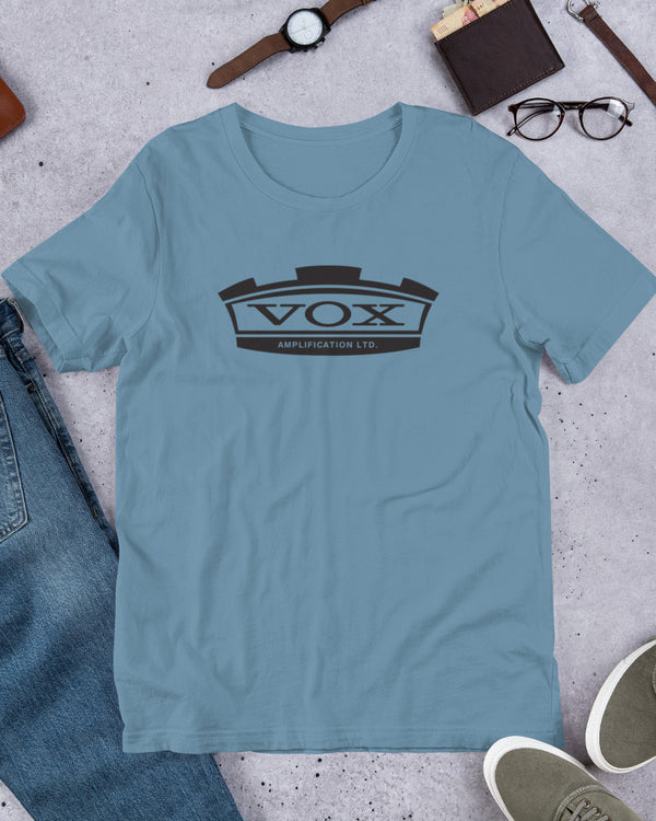 VOX Crown Short Sleeve T-Shirt - Steel Blue - Photo 10