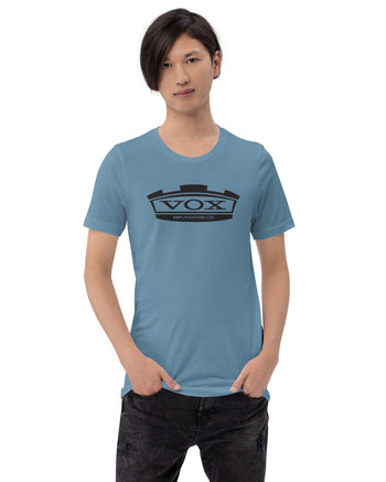 VOX Crown Short Sleeve T-Shirt  - Steel Blue
