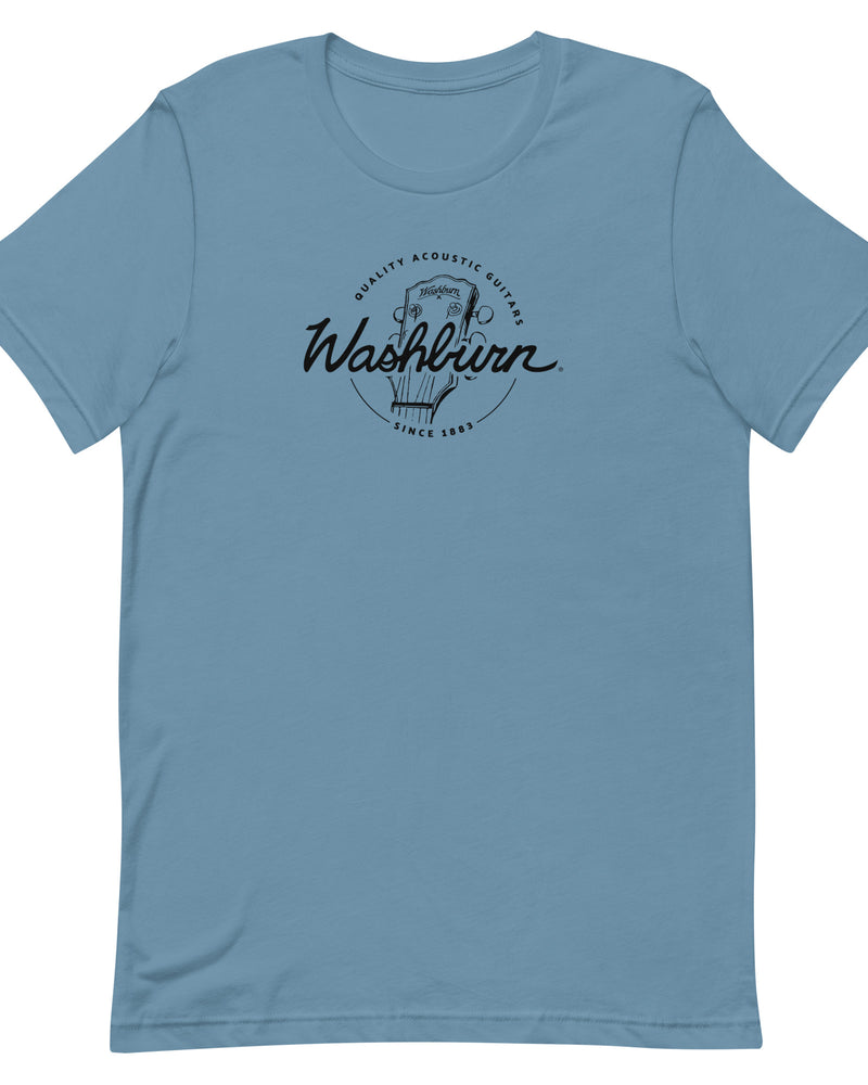Washburn Since 1883 T-Shirt - Steel Blue - Photo 3