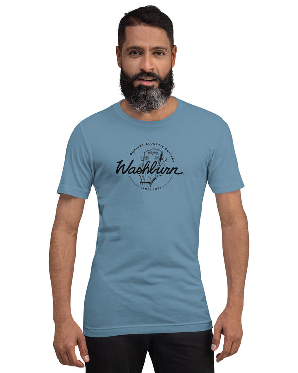 Washburn Since 1883 T-Shirt - Steel Blue - Photo 5