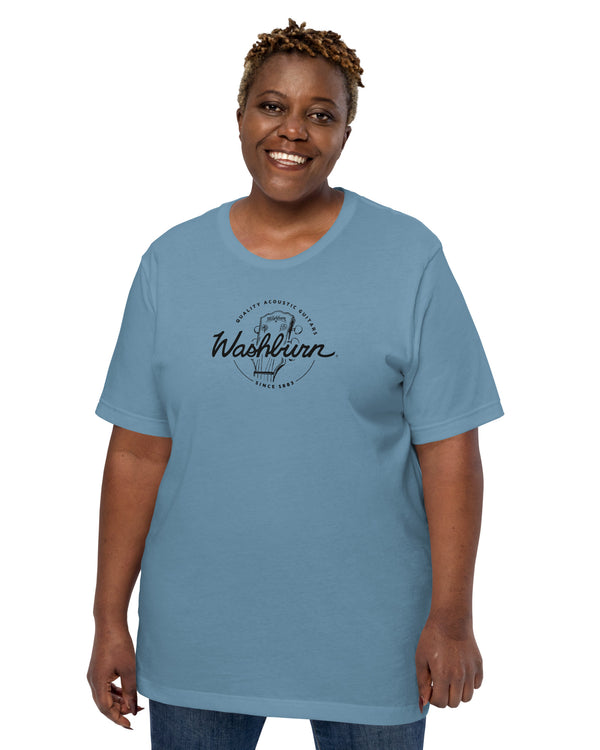 Washburn Since 1883 T-Shirt - Steel Blue - Photo 9