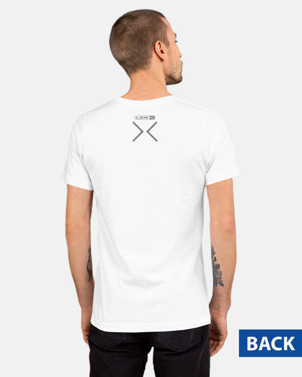 Line 6 Signal Flow T-Shirt - White - Photo 3