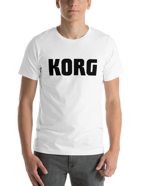 KORG Logo T-Shirt  - White