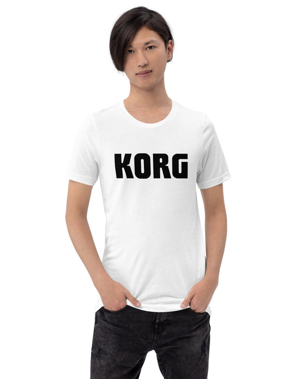 KORG Logo T-Shirt - White - Photo 9