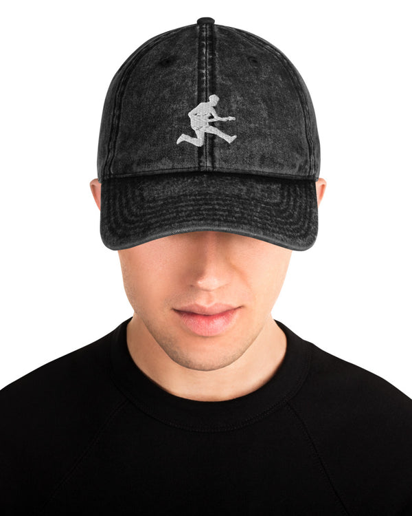 Fly High: Vintage Cotton Twill Hat - Black - Photo 8