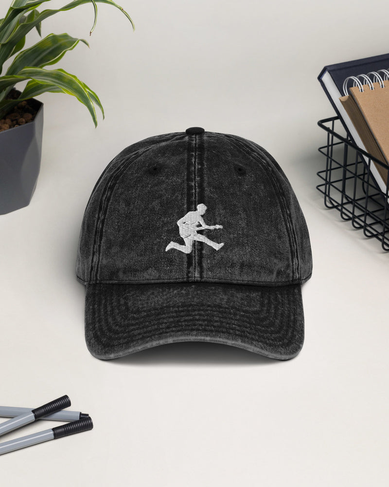 Fly High: Vintage Cotton Twill Hat - Black - Photo 9