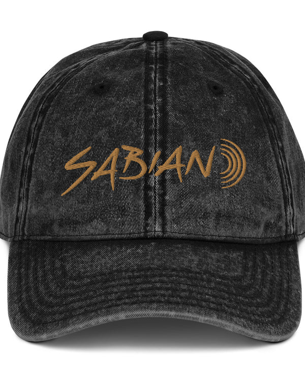 SABIAN Vintage Cotton Twill Hat - Black - Photo 7