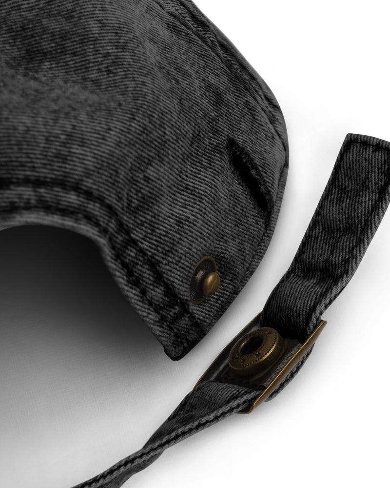 Fly High: Vintage Cotton Twill Hat - Black - Photo 6