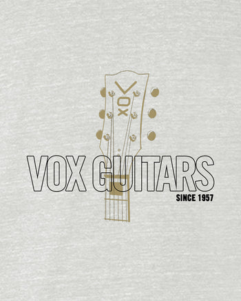 VOX Guitars Short Sleeve Unisex T-Shirt  - Ash