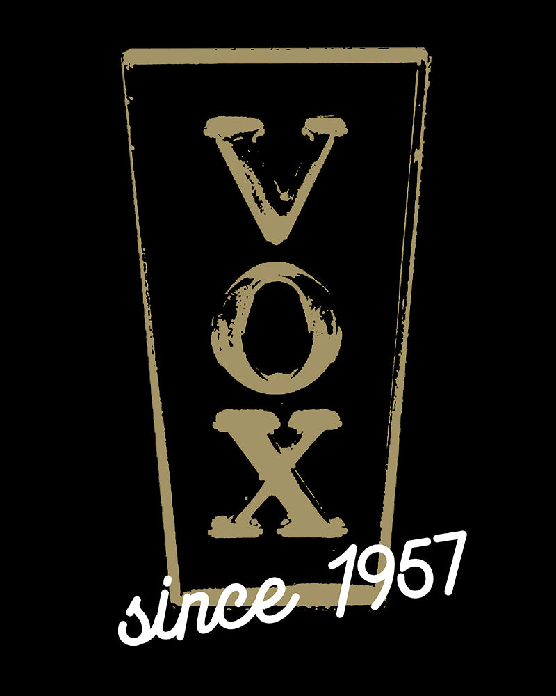 VOX 1957 Unisex Crew Neck Tee - Black - Photo 2