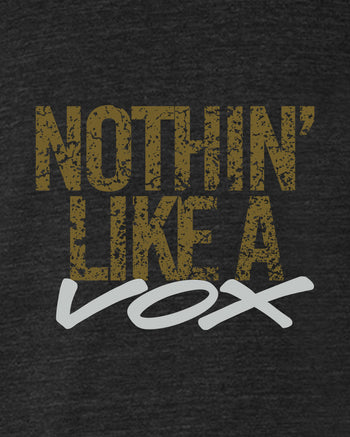VOX Nothin Like A Vox Ladies’ Muscle Tank  - Dark Heather Gray