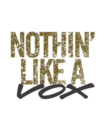 VOX Nothin Like A Vox Short Sleeve Unisex T-Shirt  - Ash