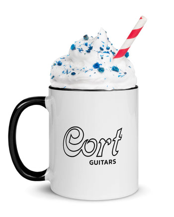 Cort Guitars Mug with Color Inside  - Black