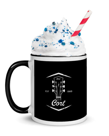 Cort Guitars Since 1960 Mug with Color Inside  - Black