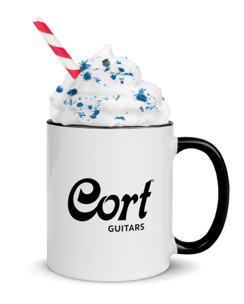 Cort Guitars Mug with Color Inside  - Black