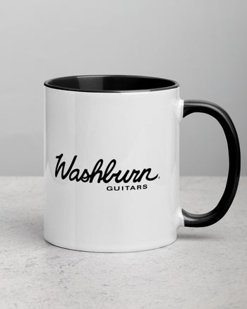 Washburn Mug with Color Inside  - Black