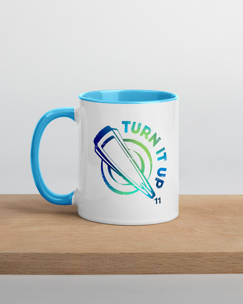 Turn It Up to 11 Mug with Color Inside - Cool Gradient - Photo 6