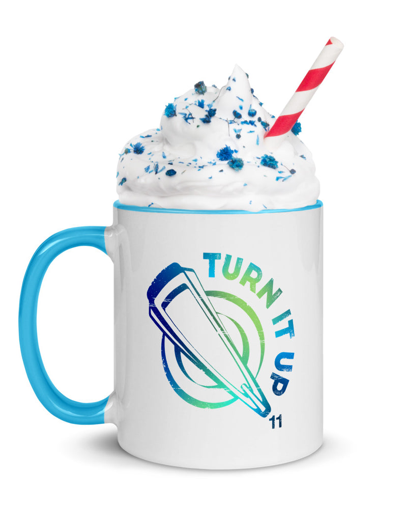 Turn It Up to 11 Mug with Color Inside - Cool Gradient - Photo 8