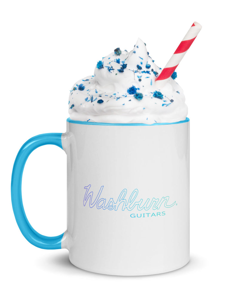 Washburn Mug with Color Inside - Neon Gradient - Photo 4