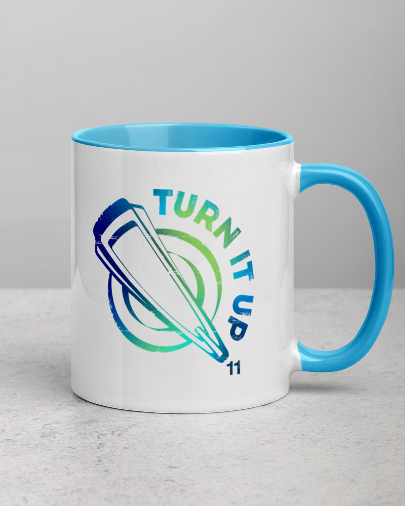 Turn It Up to 11 Mug with Color Inside - Cool Gradient - Photo 5